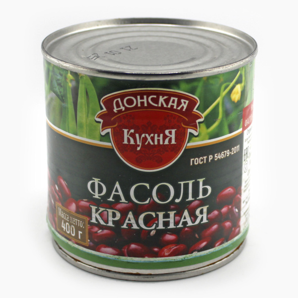 Фасоль ДОНСКАЯ КУХНЯ красная 420 гр ж/б